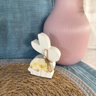 Raysin Deko Hase Ostern Serviettentechnik