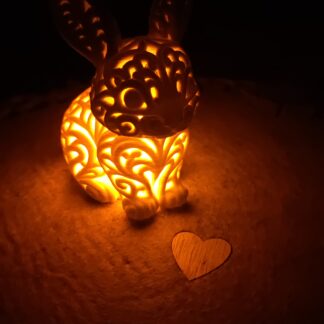 Deko Ornament Oster Hase klein