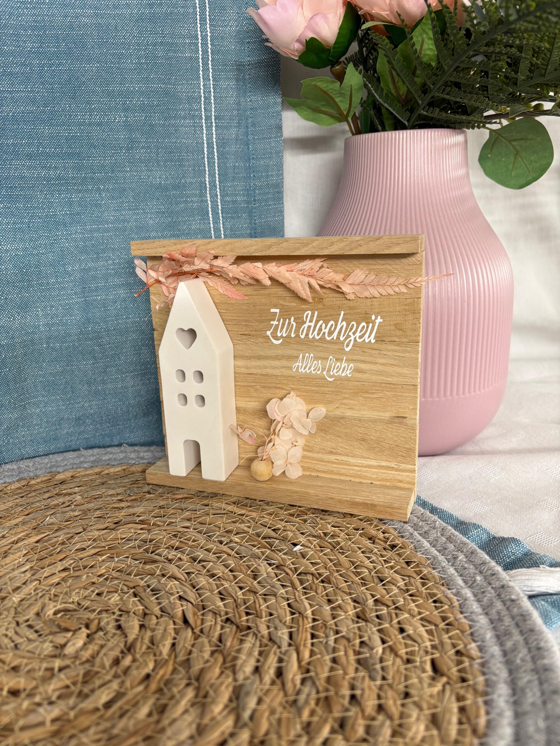 Deko Aufsteller "Zur Hochzeit"