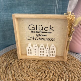 Deko Aufsteller "Glück"