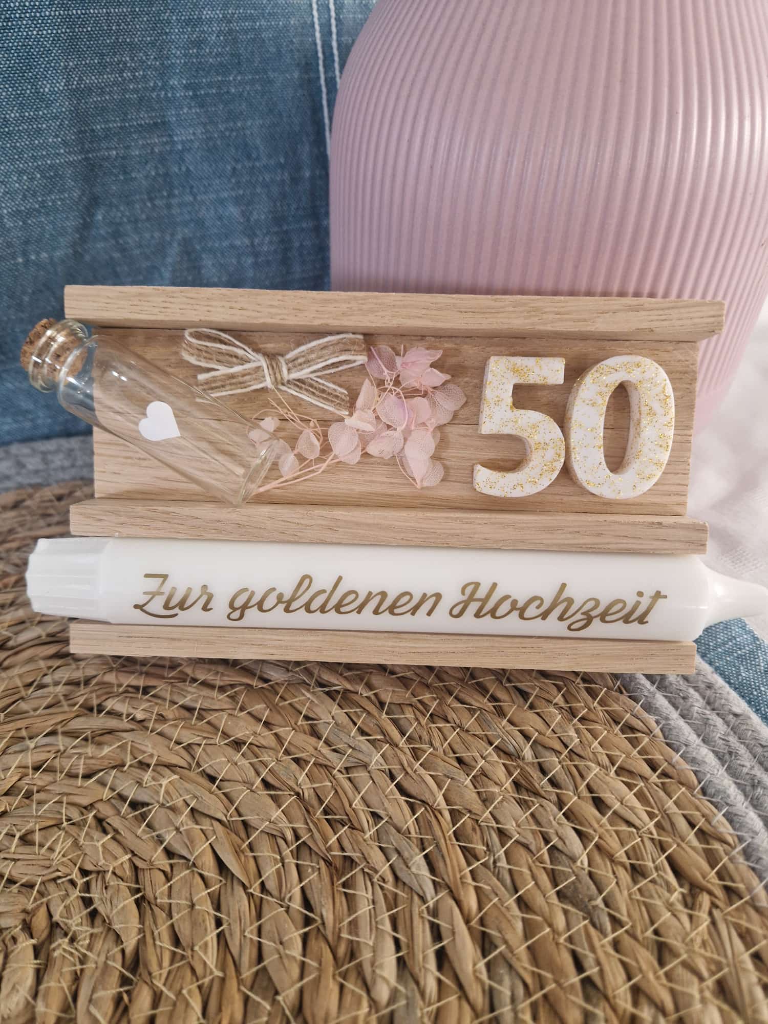 Wunscherfüller Kerze Individualisierbar – Bild 4