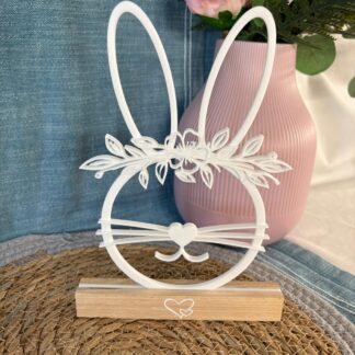 Deko Aufsteller Osterhase Herz