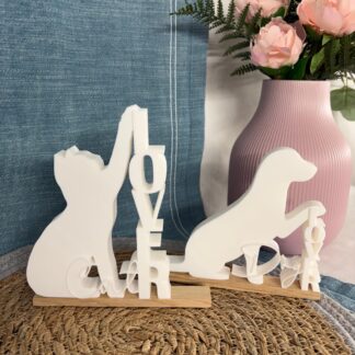 Deko Aufsteller "Tierliebhaber"