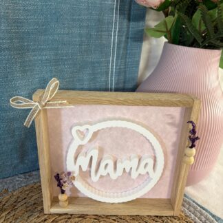 Deko Holzrahmen "Mama"