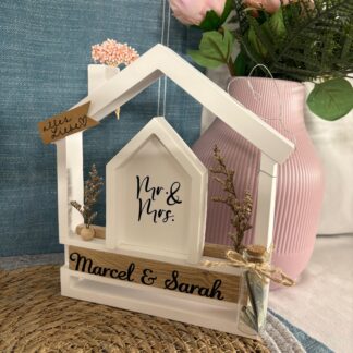 Deko Haus "Hochzeit" Personalisierbar