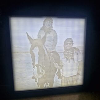 Deko LED Bilderrahmen Litophane personalisierbar