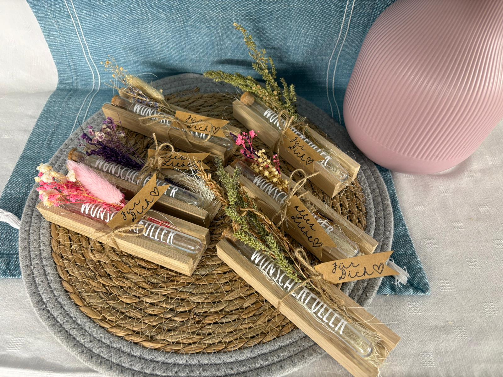 Holzrahmen Wunscherfüller "Reagenzglas" – Bild 2