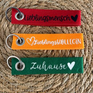 Schlüsselanhänger "Liebling"